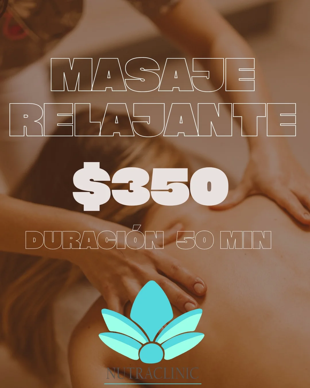 Masaje relajante en Nutraclinic