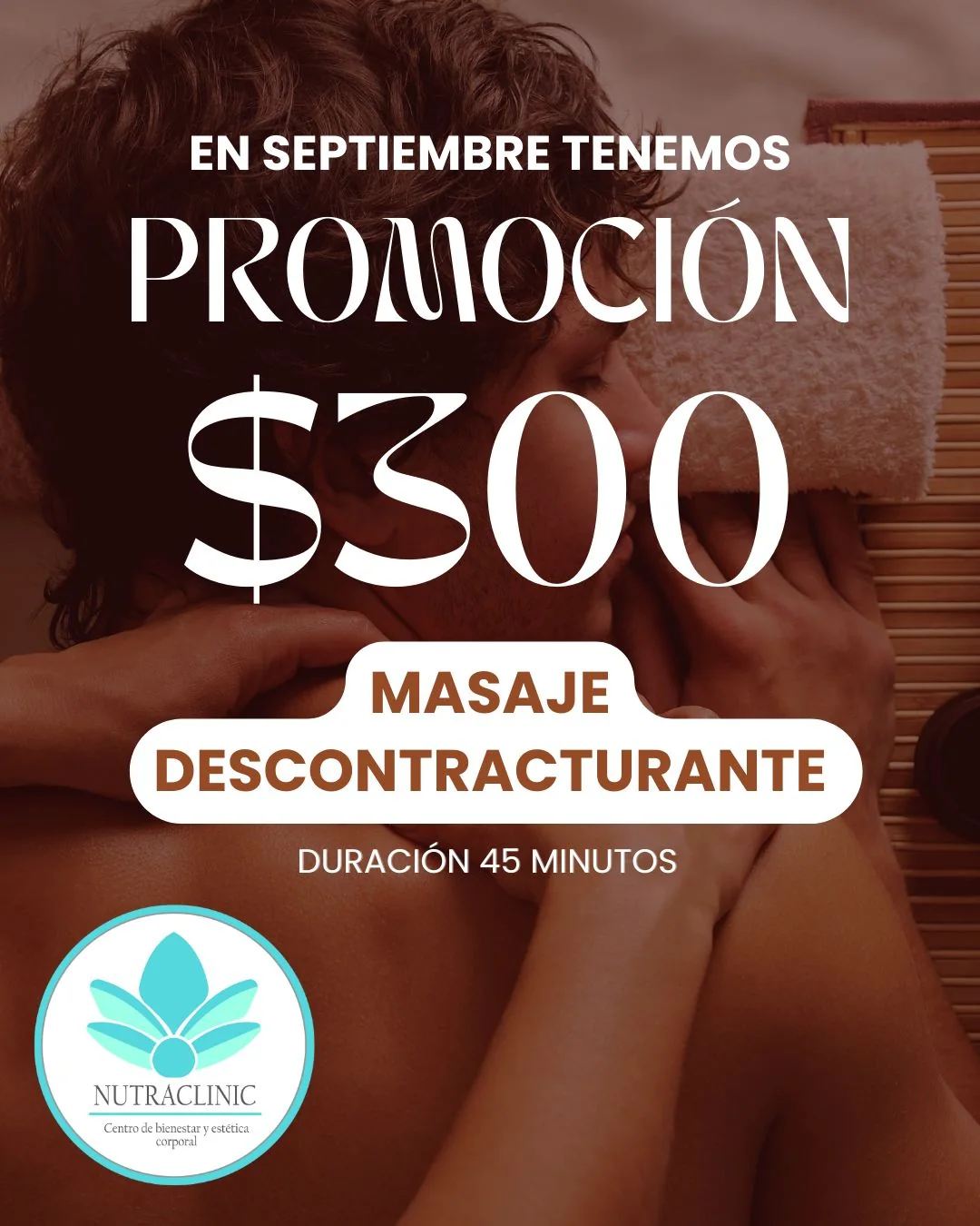 Promoción de masaje descontracturante